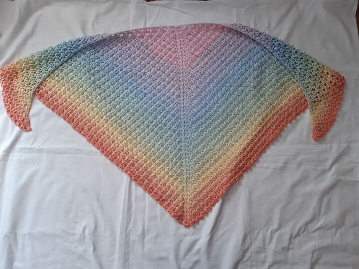 Dreieckstuch "Sometimes" häkeln