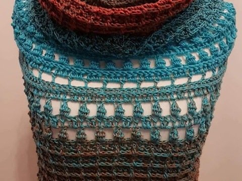 Häkelanleitung Loop / Schlauchschal Serenity