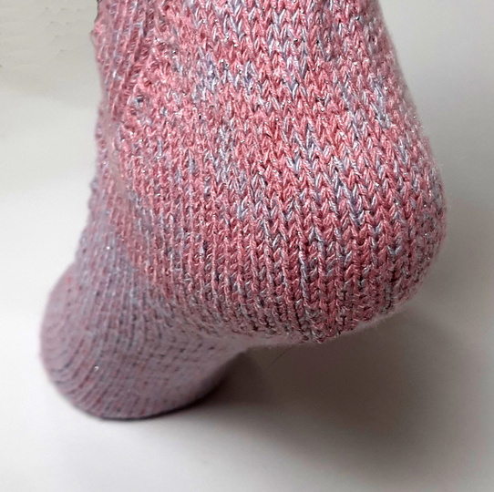 KAL Socken stricken Fixe Ferse, einfach od. mit Muster, Gr.34-45