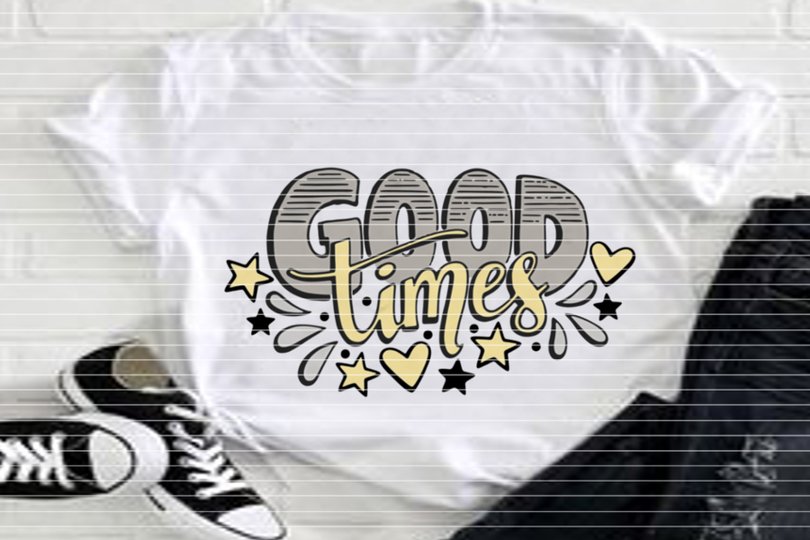 Good Times Plotterdatei SVG DXF