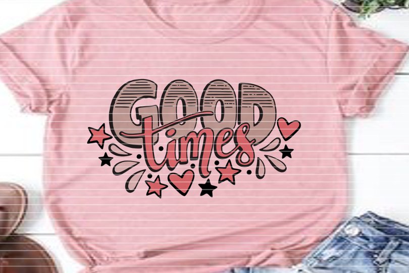 Good Times Plotterdatei SVG DXF