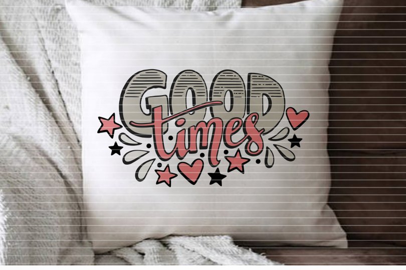 Good Times Plotterdatei SVG DXF