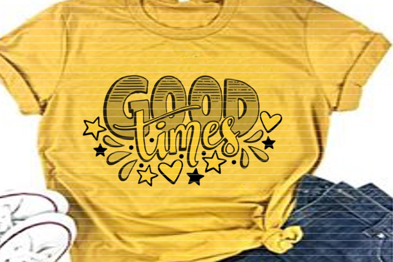Good Times Plotterdatei SVG DXF