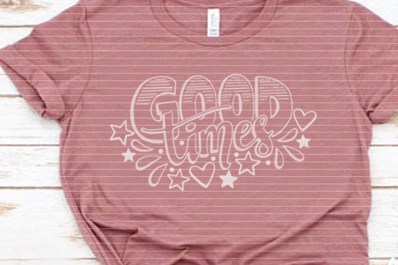 Good Times Plotterdatei SVG DXF