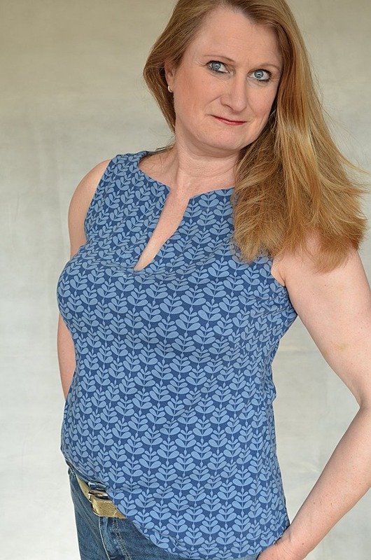 Mailin Top - Tunika - Kleider Schnittmuster mit eckigem Ausschnitt von 32 - 56 - Bild 12