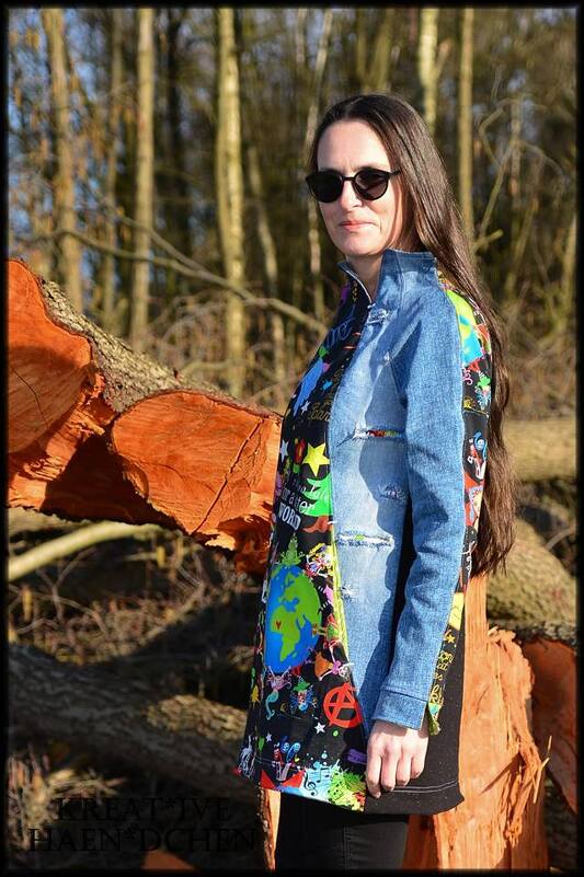 Soley Raglan Kleid - Tunika - Shirt in A-Form von 32 - 54 - Bild 8