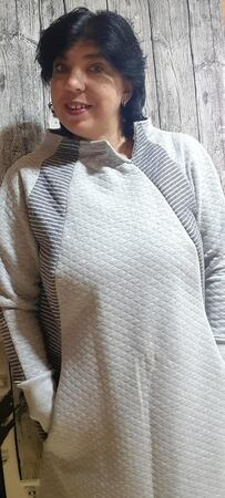 Soley Raglan Kleid - Tunika - Shirt in A-Form von 32 - 54