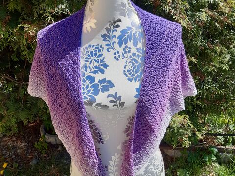 Dreieckstuch "Inspiration" häkeln