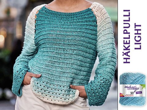 HÄKELPULLI LIGHT