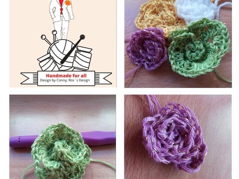 Blumen häkeln für Anfänger