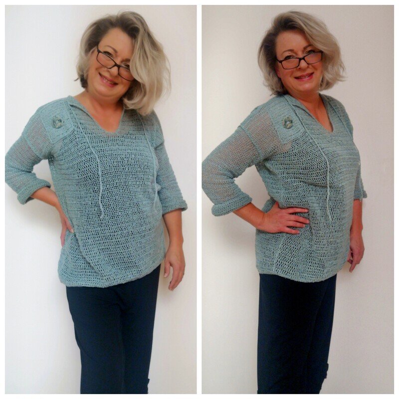 Netzshirt häkeln - Häkelanleitung PDF - Bild 2