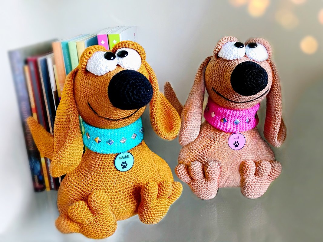 Waldi & Susi - Door Stopper - Crochet Pattern by Diana´s kleiner Häkelshop - Image 3