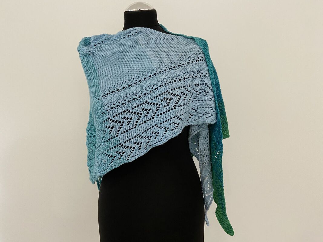 Strickanleitung - Tuch "Viiru" - Bild 4