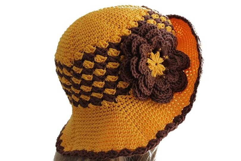 "Lyric" Sommerhut gehäkelt PDF-Anleitung