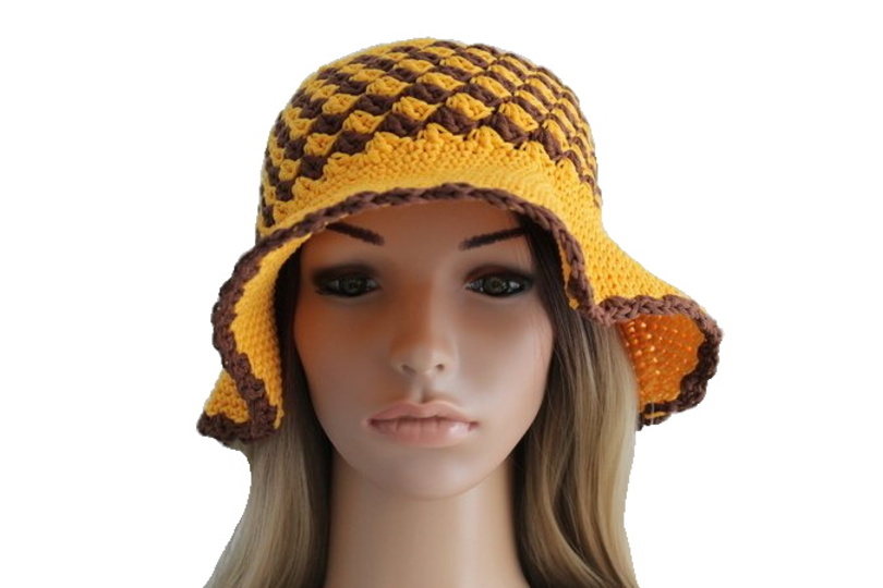 "Lyric" Sommerhut gehäkelt PDF-Anleitung