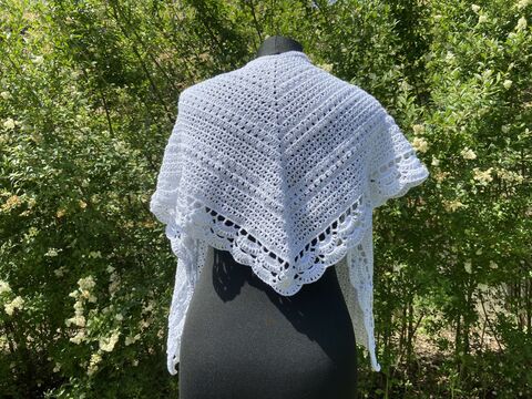 Häkelanleitung - Stola "Casamento"