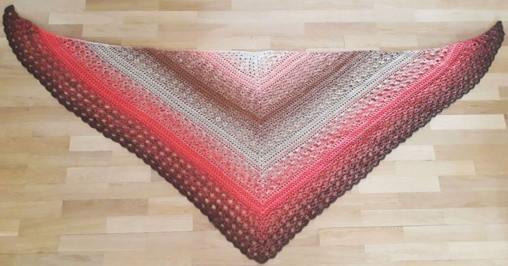 Häkelanleitung Dreieckstuch Marion