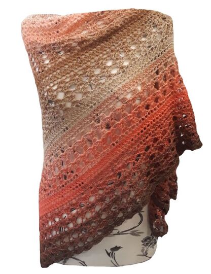 Häkelanleitung Dreieckstuch Marion