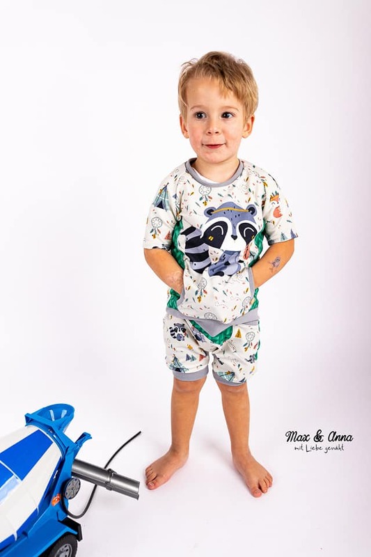 Add On Kurzarm zu Bela Raglanshirt (86-146)