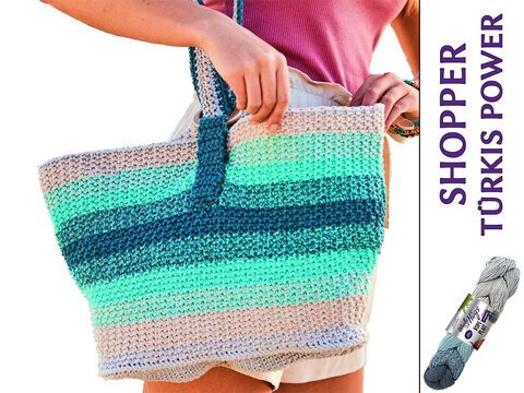 SHOPPER TÜRKIS POWER