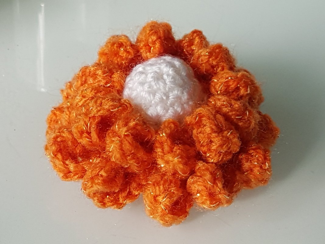 Häkelanleitung für Großmutters Mondblume