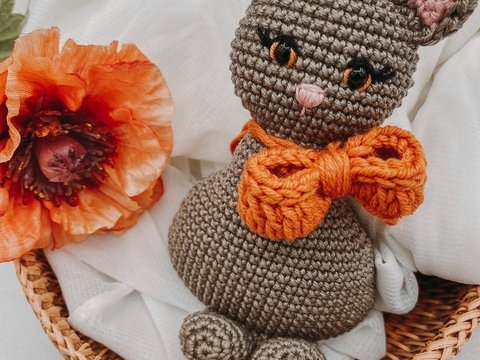 Häkelanleitung Kätzchen Minou