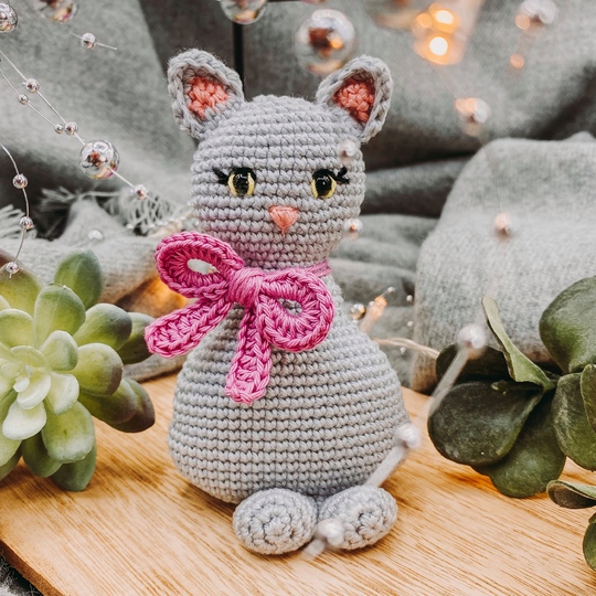 Häkelanleitung Kätzchen Minou