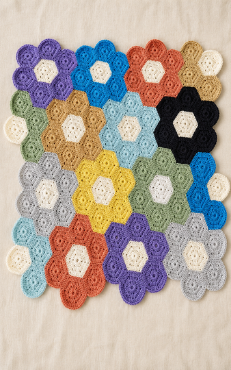Pattern Summer Flower Baby Blanket