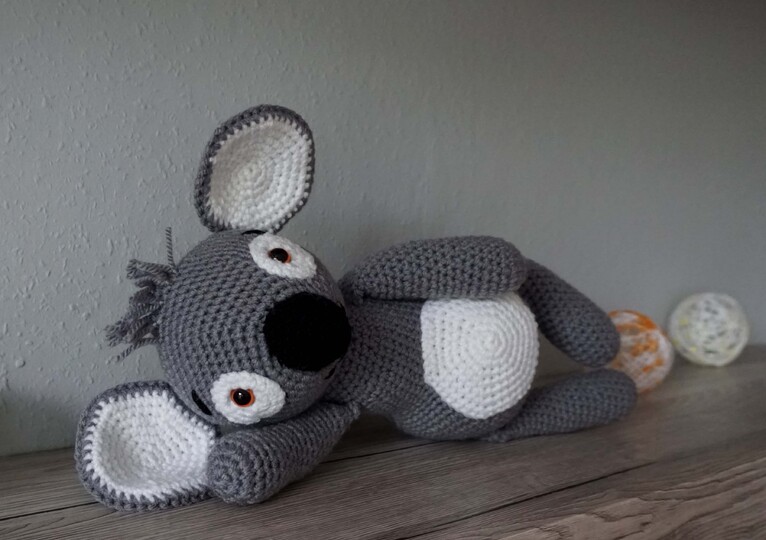Amigurumi Häkelanleitung Koala Kiki