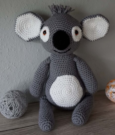 Amigurumi Häkelanleitung Koala Kiki