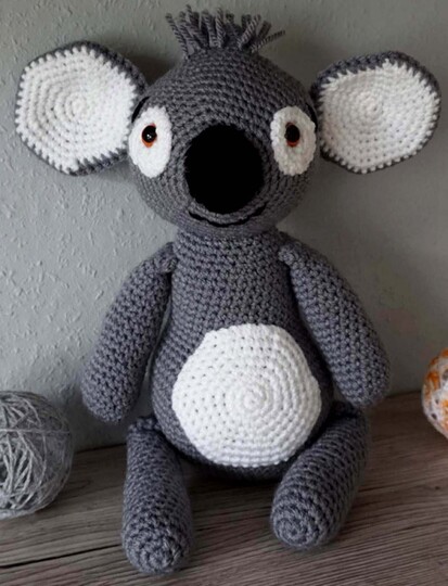 Amigurumi Häkelanleitung Koala Kiki