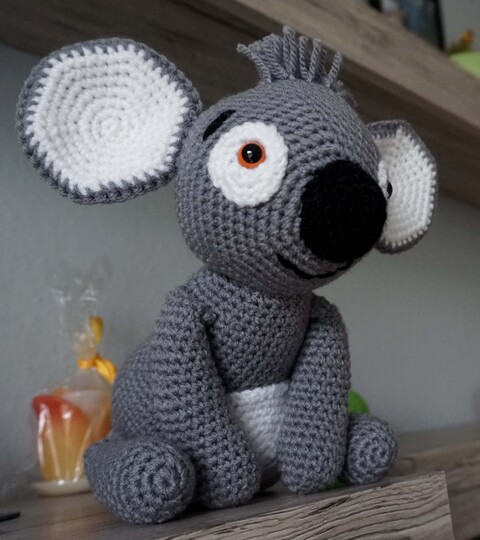 Amigurumi Häkelanleitung Koala Kiki