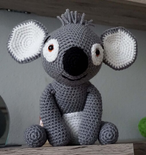 Amigurumi Häkelanleitung Koala Kiki