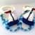 Baby sandals * Sea * Ship. Crochet pattern