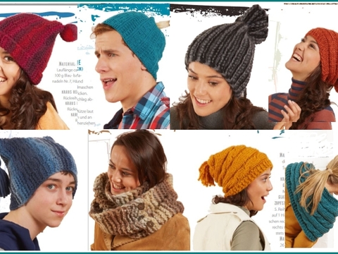 33 Cross-Caps, Loops oder Schals Häkeln