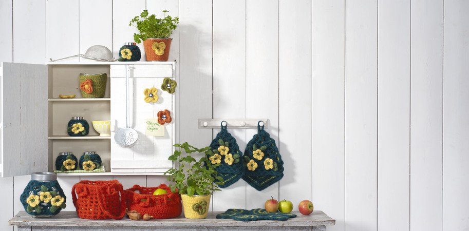 20 Modelle Filzen für die Wohnung - Häkeln