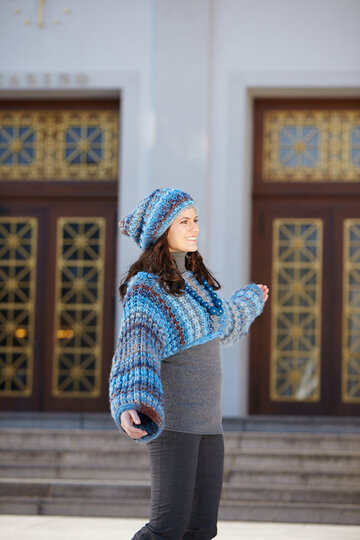 25 Accessoires gestrickt - Mützen, Schals, Ponchos, Armstulpen, Loops, Scoodies,