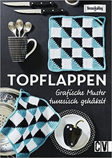 Topflappen Schicht-Dessert Tunesisch gehäkelt