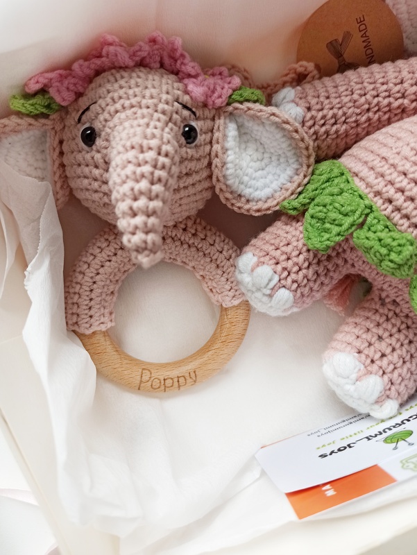 elephant rattle - Crochet pattern - Image 3