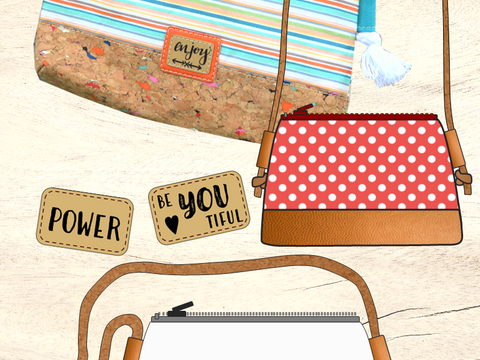 Nähanleitung und Schnittmuster Tasche / Kosmetiktasche