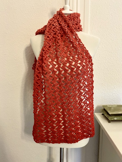 Häkelanleitung für schöne "Hauchzart" Stola, Schal