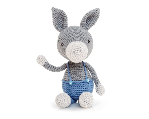 Amigurumi donkey crochet pattern