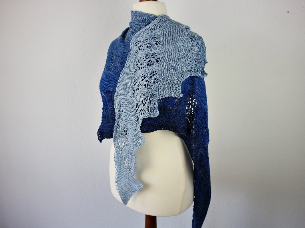 Knitting pattern shawl "ZOZA" - Image 15