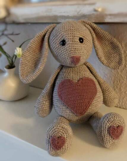 Herzhäschen häkeln