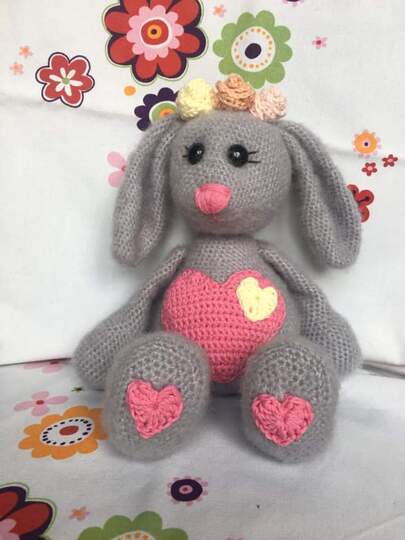 Herzhäschen häkeln