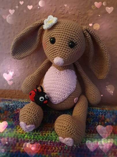 Herzhäschen häkeln