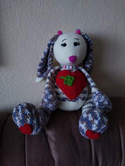 Herzhäschen häkeln