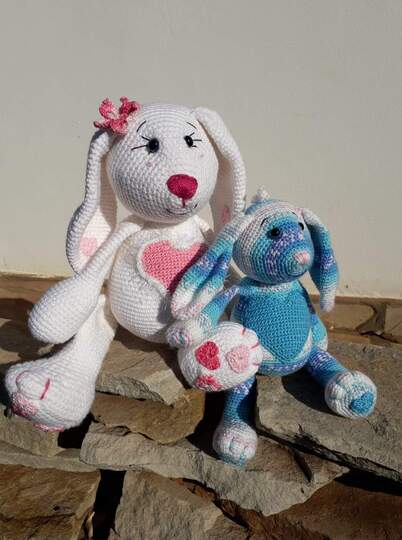 Herzhäschen häkeln