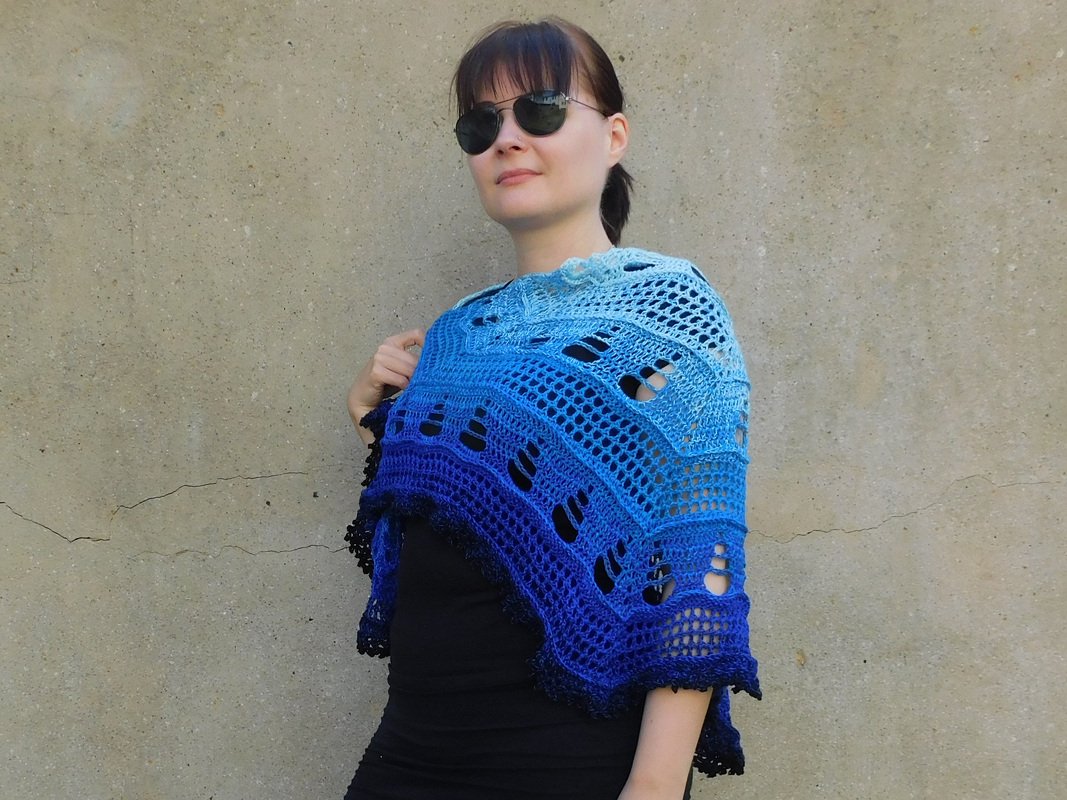 Tuch UNITED Häkelanleitung - Bild 3