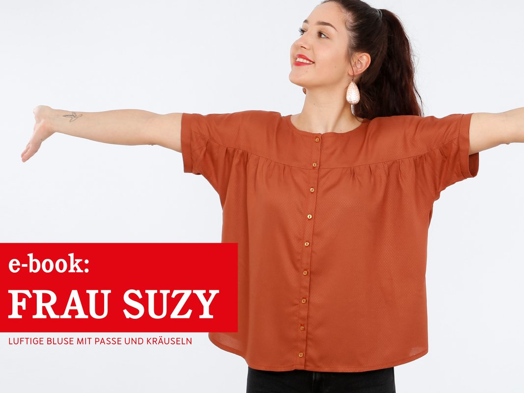 FRAU SUZY Kurzarmbluse, e-book